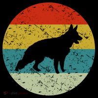 German Shepherd Vintage Dog 70s T-Shirt thumb 7