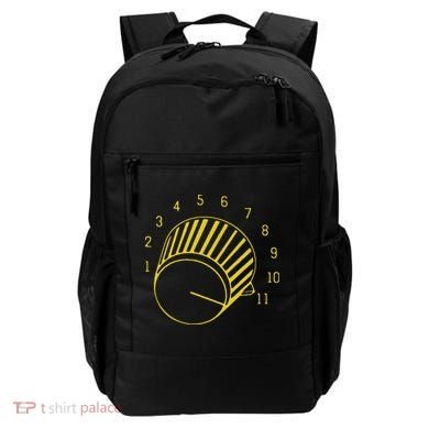 Guitar Shirts Volume Up To 11 Backpack