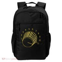 Guitar Shirts Volume Up To 11 Backpack thumb 0