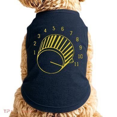 Guitar Shirts Volume Up To 11 Doggie Tank