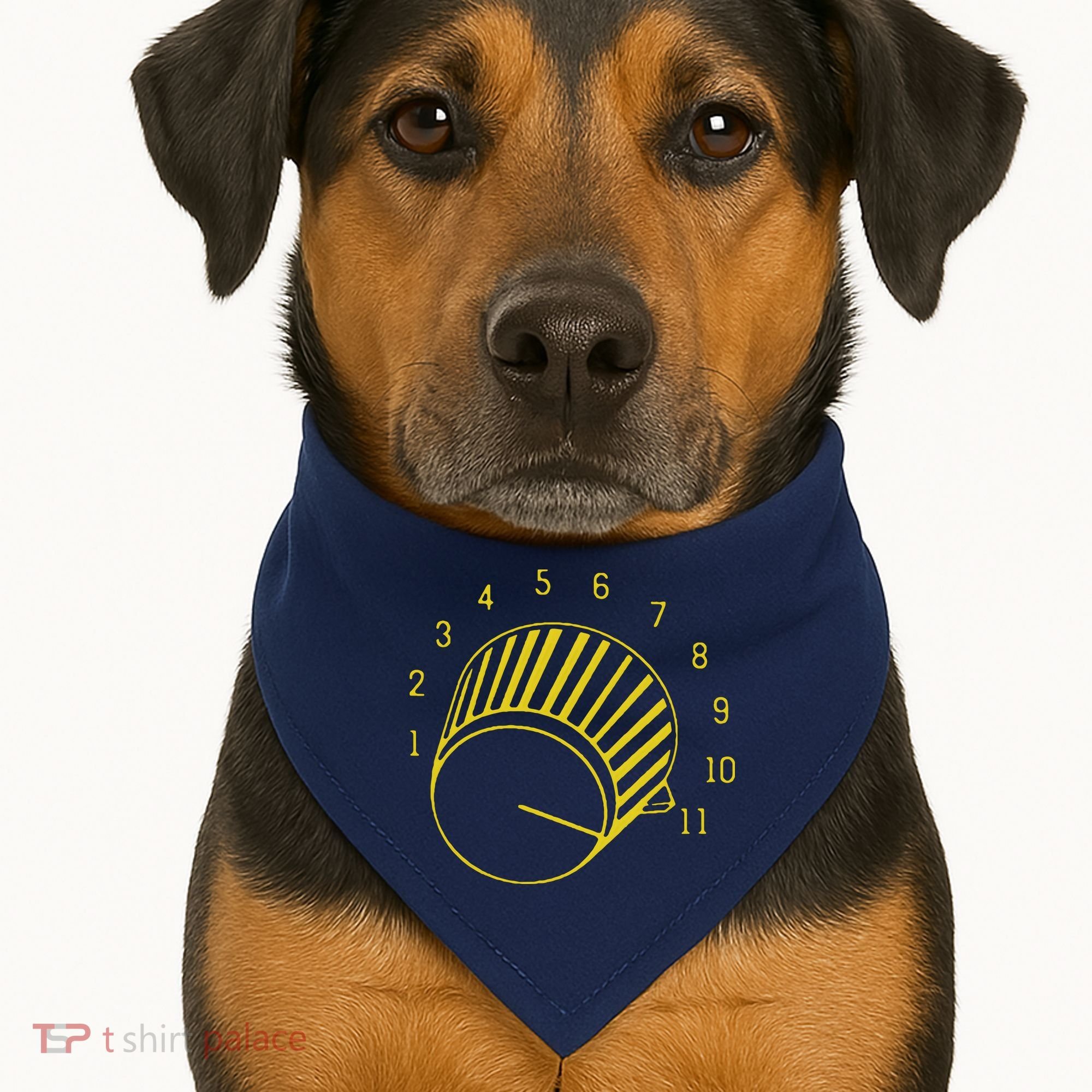 Guitar Shirts Volume Up To 11 USA-Made Doggie Bandana