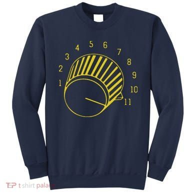 Guitar Shirts Volume Up To 11 Sweatshirt