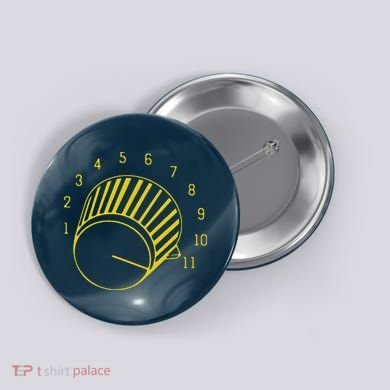 Guitar Shirts Volume Up To 11 Button