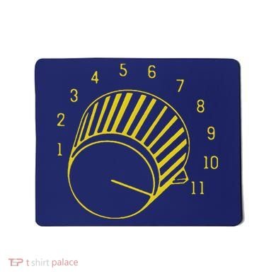 Guitar Shirts Volume Up To 11 Mousepad
