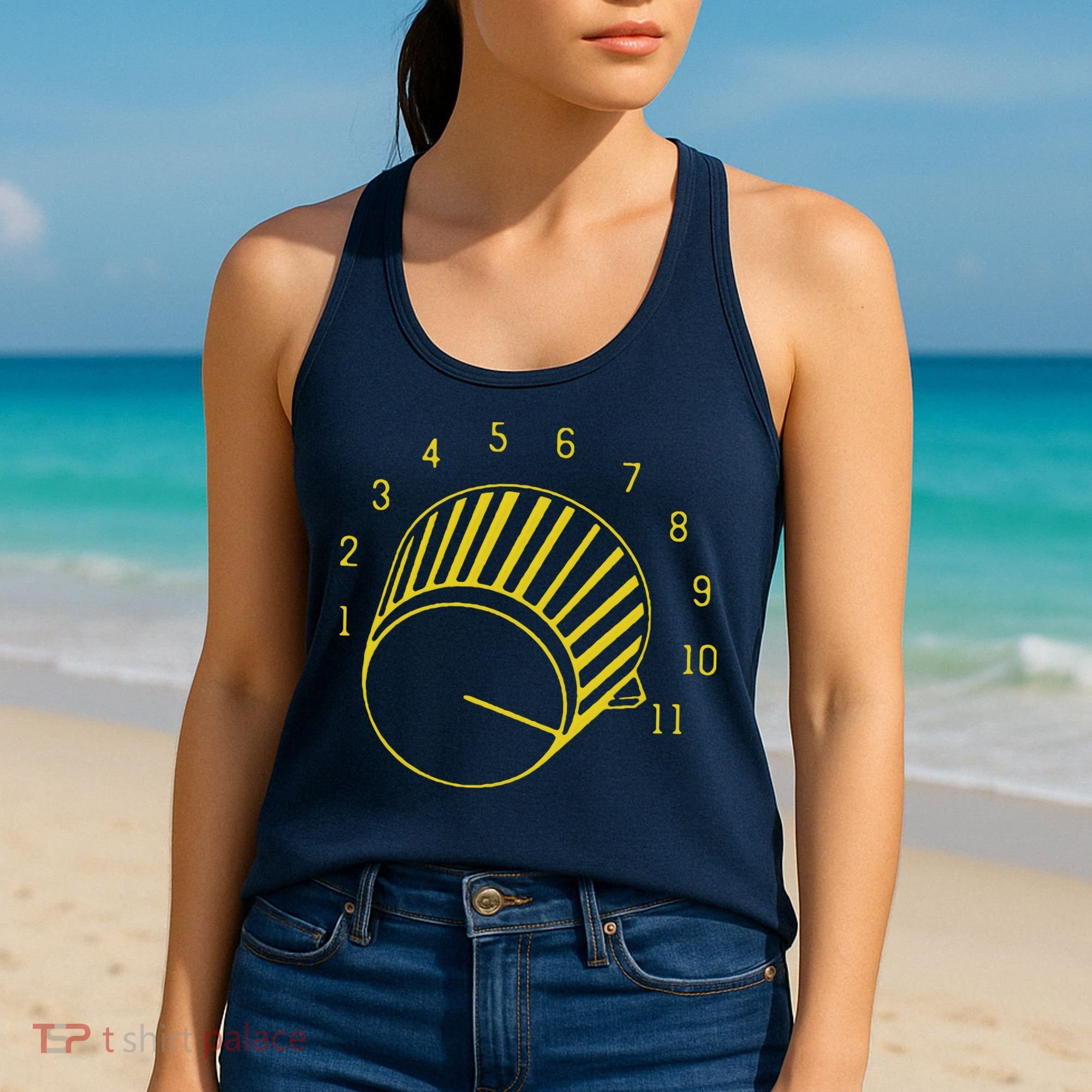 Guitar Shirts Volume Up To 11 Women's Tank Top