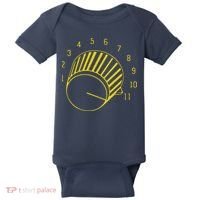 Guitar Shirts Volume Up To 11 Baby Bodysuit thumb 0