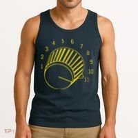 Guitar Shirts Volume Up To 11 Tank Top thumb 3