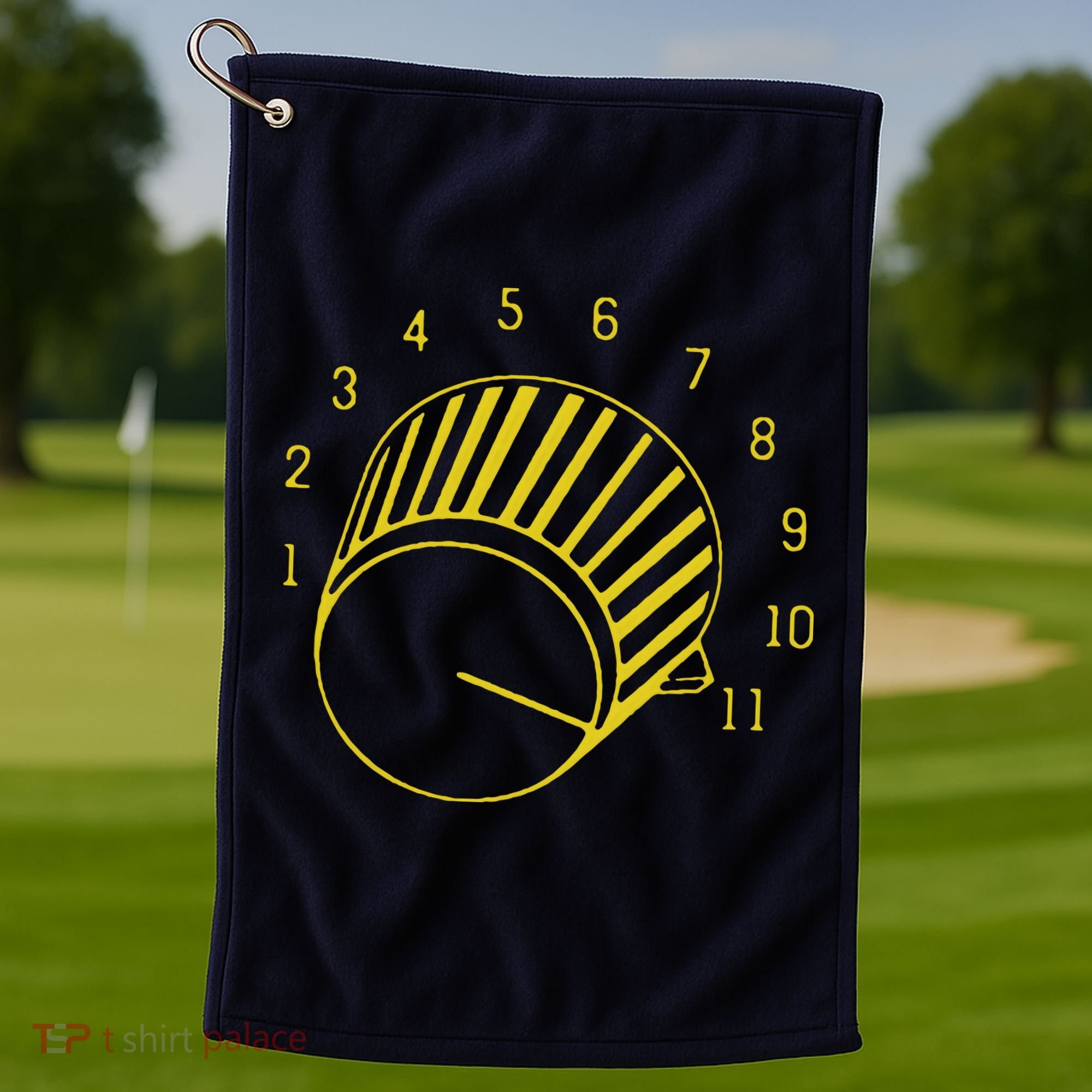 Guitar Shirts Volume Up To 11 Golf Towel