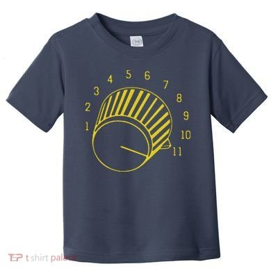 Guitar Shirts Volume Up To 11 Toddler T-Shirt