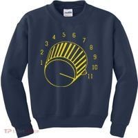 Guitar Shirts Volume Up To 11 Kids Sweatshirt thumb 0