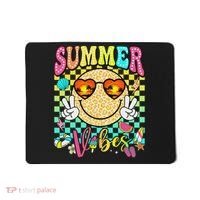 Groovy Summer Vibes Women Girl Summer Beach Vacation Mousepad thumb 0