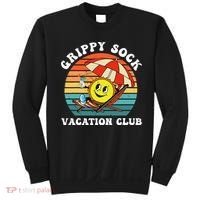 Grippy Sock Vacation Club Funny Sweatshirt thumb 0