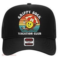 Grippy Sock Vacation Club Funny Hat thumb 0