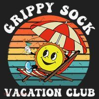 Grippy Sock Vacation Club Funny Hat thumb 2