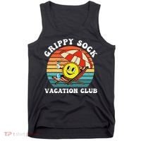 Grippy Sock Vacation Club Funny Tank Top thumb 0
