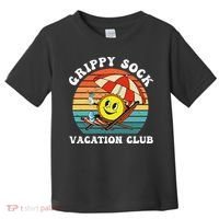 Grippy Sock Vacation Club Funny Toddler T-Shirt thumb 0