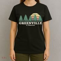 Greenville Sc Vintage Throwback Retro 70s T-Shirt thumb 4