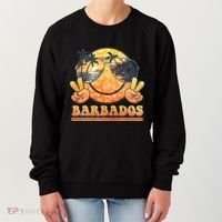 Groovy Summer Vacation Barbados Beach Women's Sweatshirt thumb 0