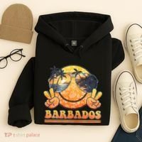 Groovy Summer Vacation Barbados Beach Hoodie thumb 4