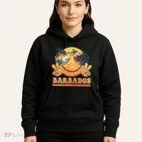 Groovy Summer Vacation Barbados Beach Hoodie thumb 5