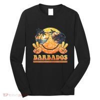 Groovy Summer Vacation Barbados Beach Long Sleeve Shirt thumb 0