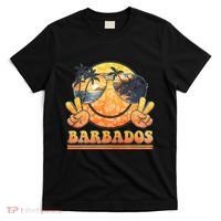 Groovy Summer Vacation Barbados Beach T-Shirt thumb 0