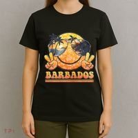 Groovy Summer Vacation Barbados Beach T-Shirt thumb 4