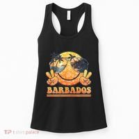 Groovy Summer Vacation Barbados Beach Women's Tank Top thumb 0