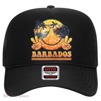 Groovy Summer Vacation Barbados Beach Hat