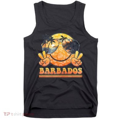 Groovy Summer Vacation Barbados Beach Tank Top