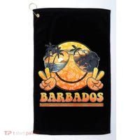 Groovy Summer Vacation Barbados Beach Golf Towel thumb 0