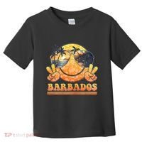 Groovy Summer Vacation Barbados Beach Toddler T-Shirt thumb 0