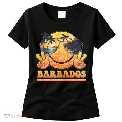 Groovy Summer Vacation Barbados Beach Women's T-Shirt