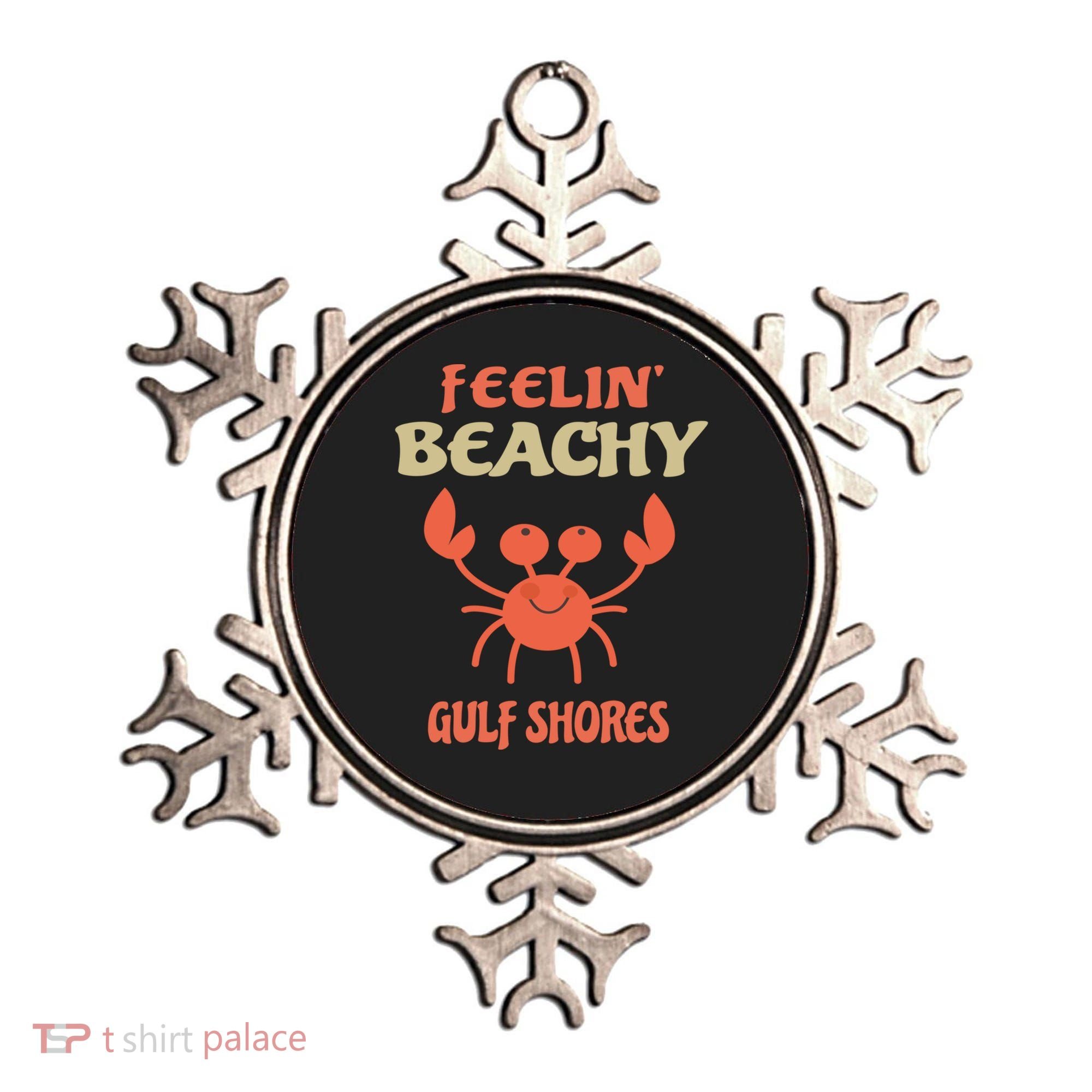 Gulf Shores Vacation Gift Alabama Family Trip Gift Ornament