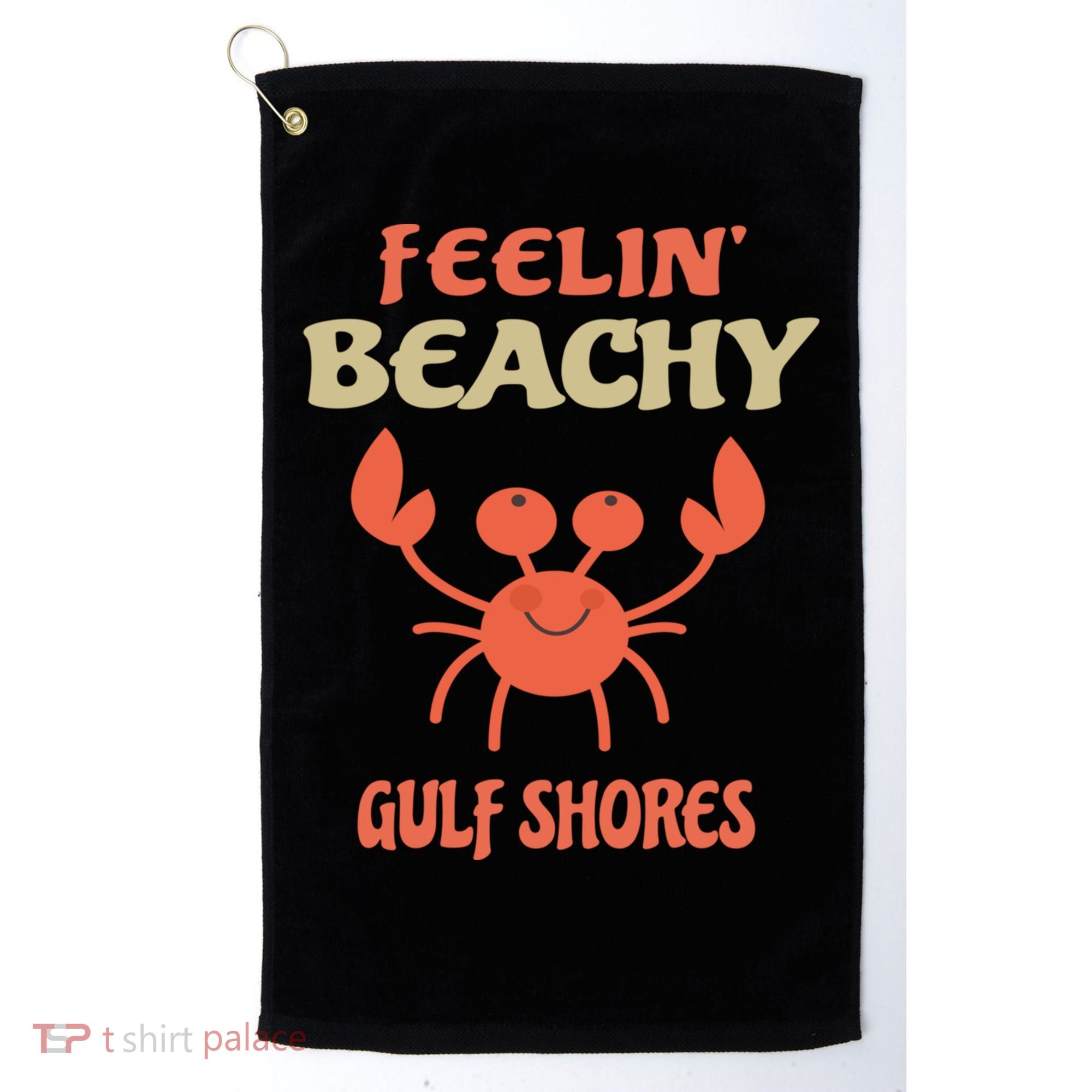Gulf Shores Vacation Gift Alabama Family Trip Gift Golf Towel