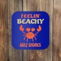 Gulf Shores Vacation Gift Alabama Family Trip Gift Coaster thumb 0