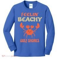 Gulf Shores Vacation Gift Alabama Family Trip Gift Kids Long Sleeve Shirt thumb 0