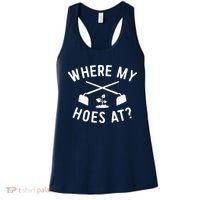 Gardening Shirts Women Men Garden Hoeing Ain't Easy Women's Tank Top thumb 0
