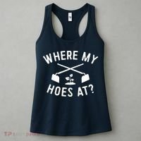 Gardening Shirts Women Men Garden Hoeing Ain't Easy Women's Tank Top thumb 3