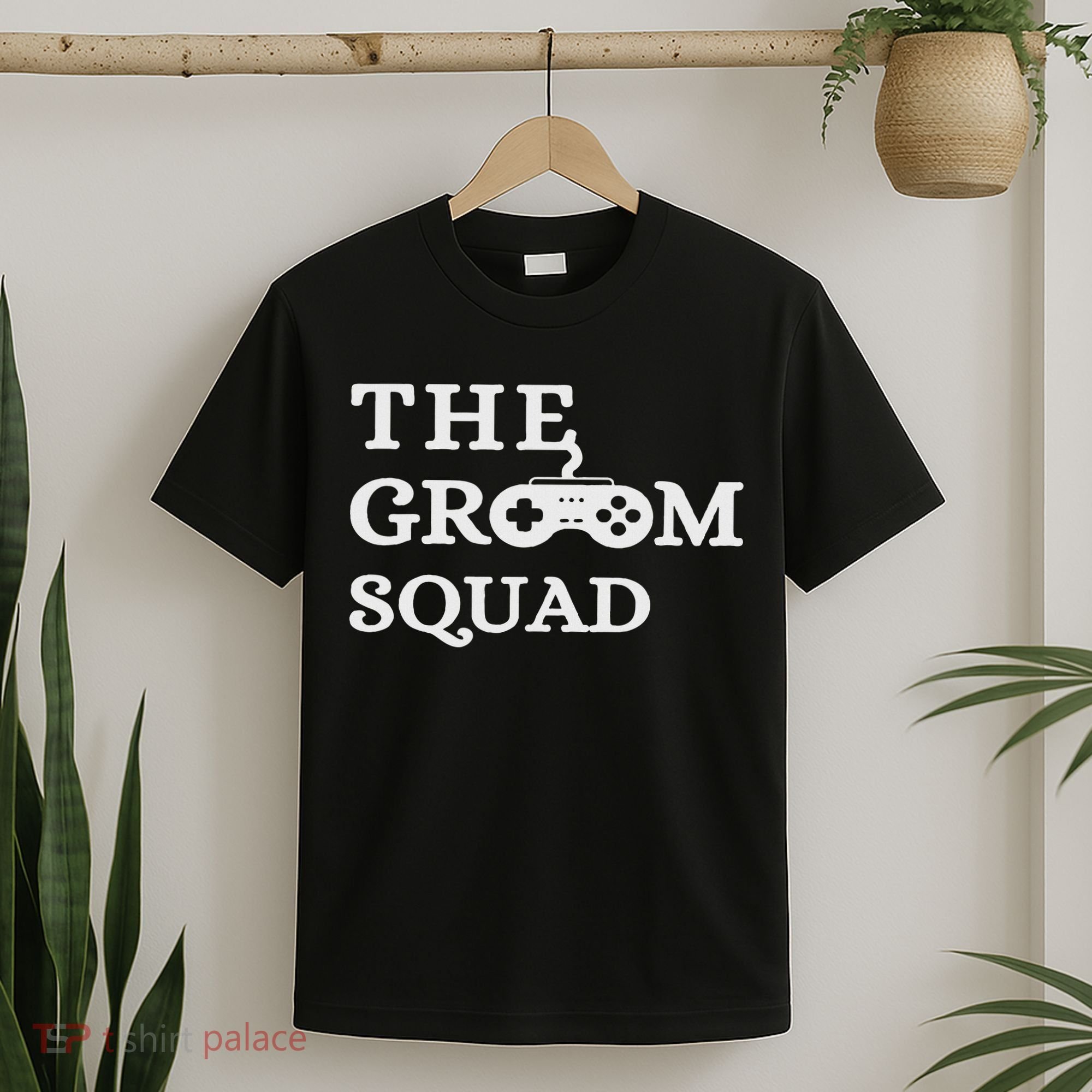Groom Squad Wedding Bachelor Party Groomsmen Game Party T-Shirt