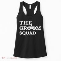 Groom Squad Wedding Bachelor Party Groomsmen Game Party Women's Tank Top thumb 0