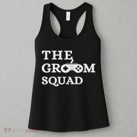 Groom Squad Wedding Bachelor Party Groomsmen Game Party Women's Tank Top thumb 3