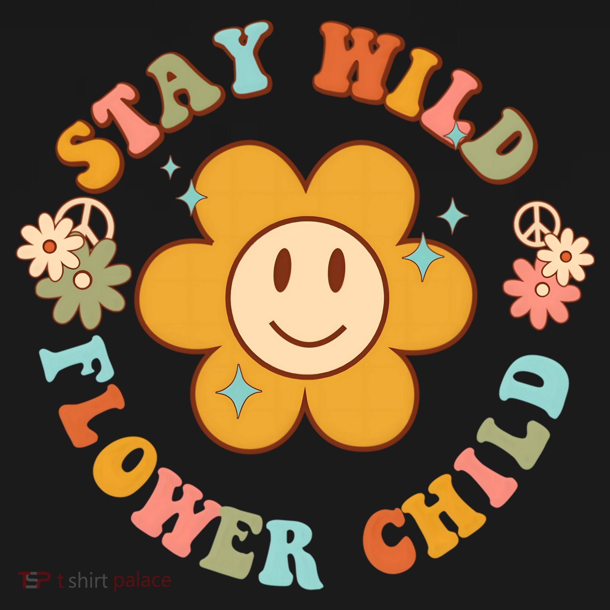 Groovy Stay Wild Flower Tal Health Daisy Flowers Gift Women's Hoodie
