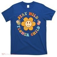 Groovy Stay Wild Flower Tal Health Daisy Flowers Gift T-Shirt thumb 0