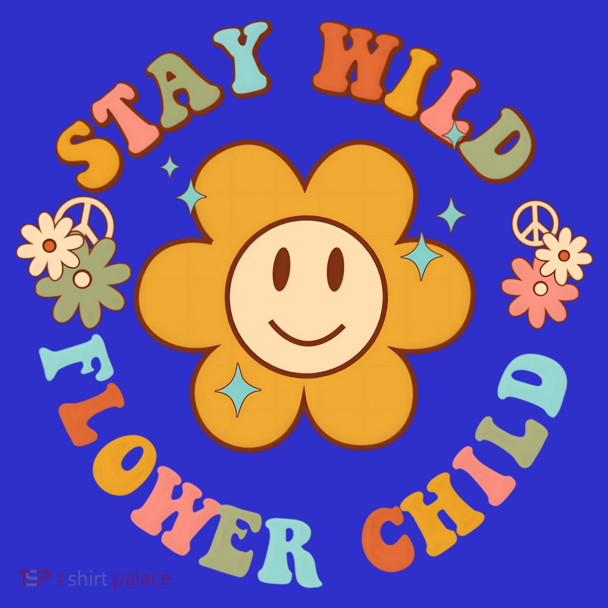 Groovy Stay Wild Flower Tal Health Daisy Flowers Gift T-Shirt
