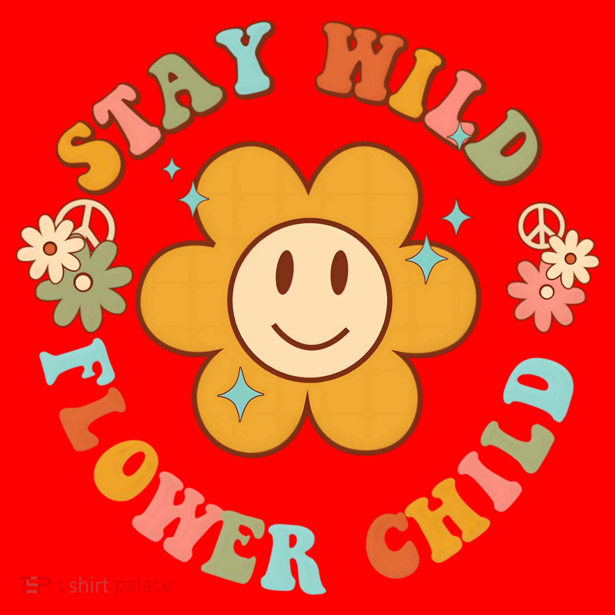 Groovy Stay Wild Flower Tal Health Daisy Flowers Gift Santa Hat