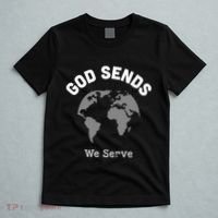 God Sends We Serve Christian Missionary Gifts Missions Trip T-Shirt thumb 5