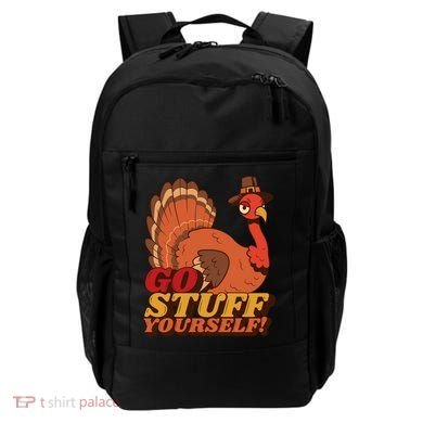Go Stuff Yourself Funny Thanksgiving Backpack