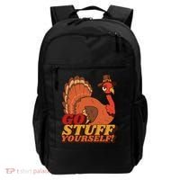 Go Stuff Yourself Funny Thanksgiving Backpack thumb 0