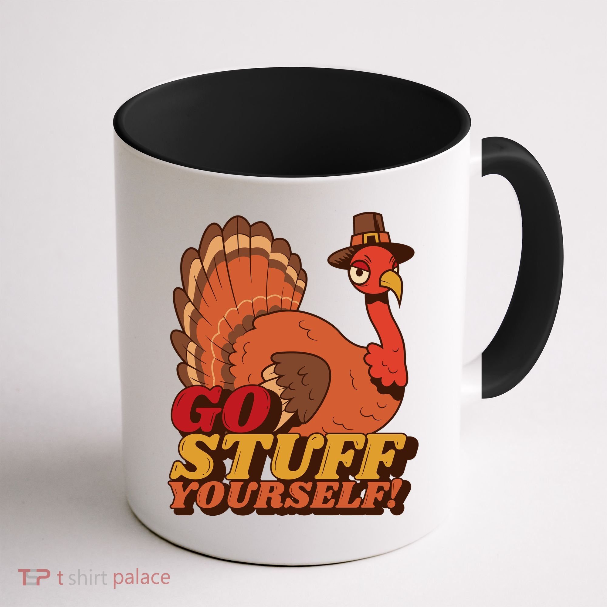 Go Stuff Yourself Funny Thanksgiving Coffee Mug